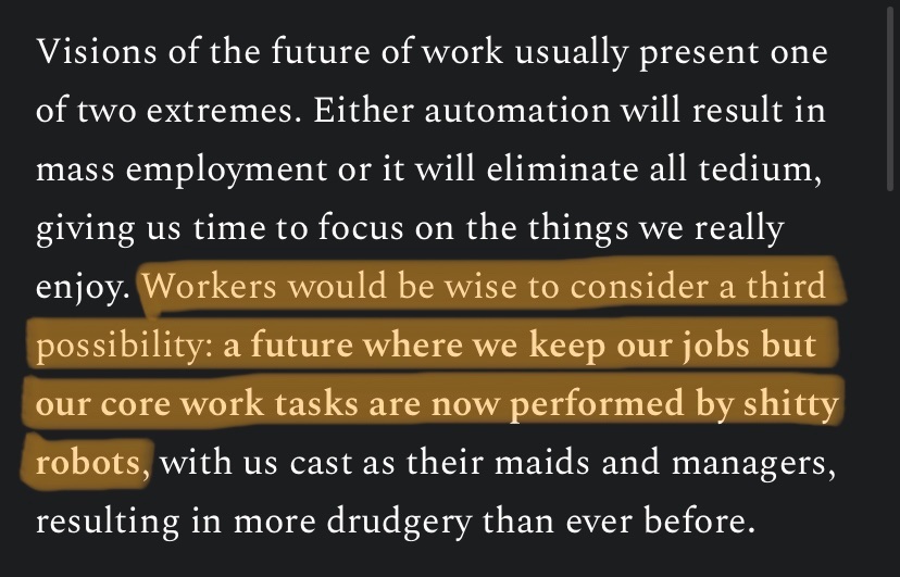 knifedog311's tweet photo. unraveling the ‘ai will fuck over everyone but me’ paradox: https://t.co/V9NLeegBYp https://t.co/pi6fI7AStG