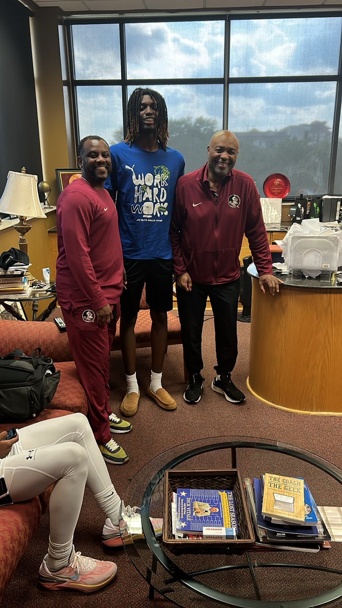 Toni Bryant had a Great unofficial visit at @FSUHoops @FSUCoachHam @SE_Elite_3SSB