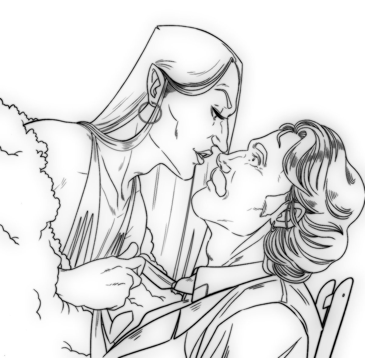 _TheAntiChris's tweet photo. Additional close up and line art! https://t.co/MSjeL6RIO8