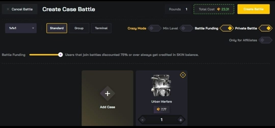 clashGGrewards's tweet photo. 🟡Free Battle!🟡

❌Urban Warfare Case❌

🥋 1 v 1 v 1
🍀 2 Winner
🕐 Wednesday 6pm cet
✅ rt + follow
🤑 Total Cost: 23.31 gems https://t.co/M6jqDBfOt0