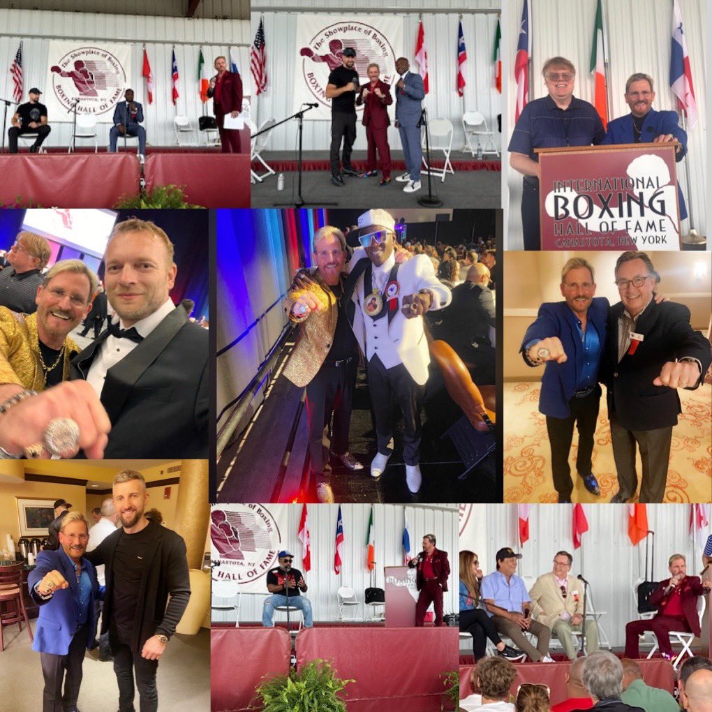 Heading back home to Vegas after yet another scintillating week playing Host of 2023 @BoxingHall. There’s really nothing quite like it in our Pugilistic World. #boxing2023 #timbradley #carlfroch #timryan #robertoduran #buddymcgirt #flavaflav #trisdixon #leegroves