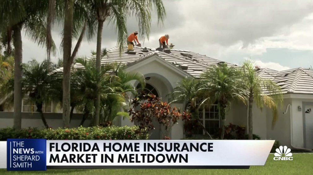 joncoopertweets's tweet photo. As a Florida homeowner myself, I’ve witnessed firsthand the MELTDOWN of the home insurance market in the state — largely because Ron DeSantis decided to focus his efforts on fighting Disney and being “anti-woke” instead of dealing with the looming home insurance DISASTER. 

Trust me, most Floridians are becoming increasingly UPSET about DeSantis’s misplaced priorities.