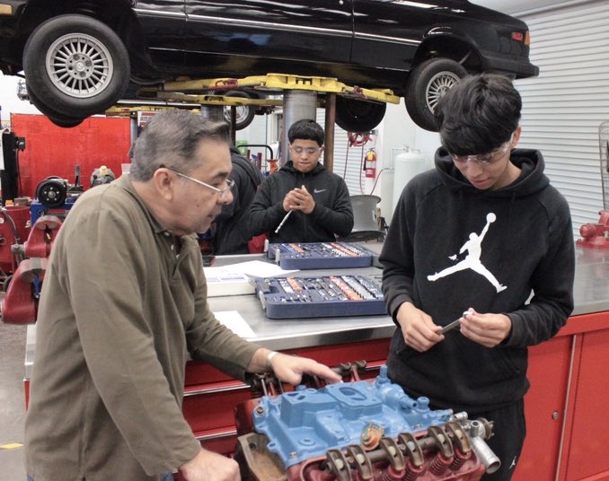 CTE-Linked Learning L.A. (@cte_llearningla) on Twitter photo Congratulations to <a href="/BelmontHS1/">Belmont High School</a> #CTE Systems and Diagnostics Teacher Jose Camacho who retires after 30 years at Belmont! Mr. Camacho built an amazing #AutoRepair program from the ground up and will be deeply missed. <a href="/LAschoolsSouth/">Region South</a> <a href="/LASchools/">Los Angeles Unified</a> Congratulations to <a href="/BelmontHS1/">Belmont High School</a> #CTE Systems and Diagnostics Teacher Jose Camacho who retires after 30 years at Belmont! Mr. Camacho built an amazing #AutoRepair program from the ground up and will be deeply missed. <a href="/LAschoolsSouth/">Region South</a> <a href="/LASchools/">Los Angeles Unified</a>