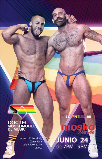 Comienzan las compras de pánico para la Marcha del Orgullo CDMX ?????? En la Boutique @MoskoUnderwear