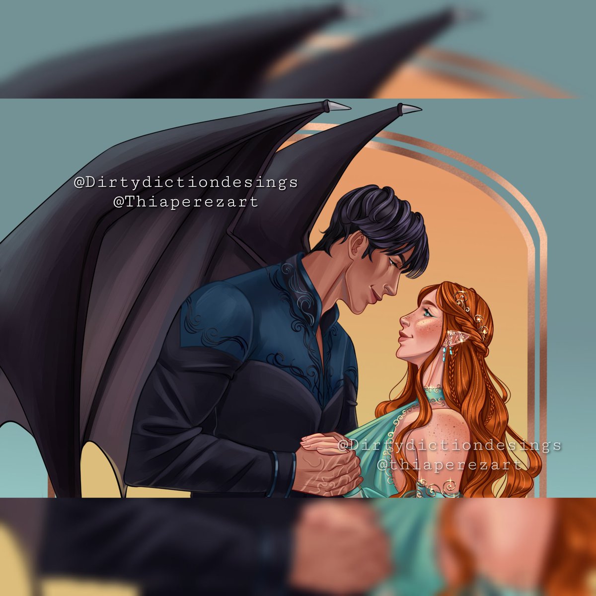 Comisión Gwynriel que hice para @/Dirtydictiondesings en ig  

Esta es la primera de una serie de fanarts de parejas que hice para la tienda 🥴❤️

Por favor no usar ni repostear 🥺 me ayudan mucho retuiteando ❤️

#Gwynriel #ACOTAR