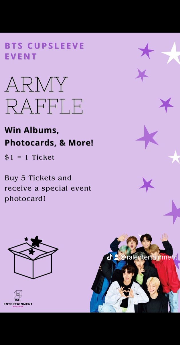 OfficialRAL_Ent's tweet photo. SOO EXCITED 🥺
BTS Cupsleeve Event in Grand Rapids, MI this weekend, June 17 💜
#KPopMichigan #MichiganKPop #KPop #BTS #ARMY #10yearswithBTS https://t.co/edqZU2lZAq