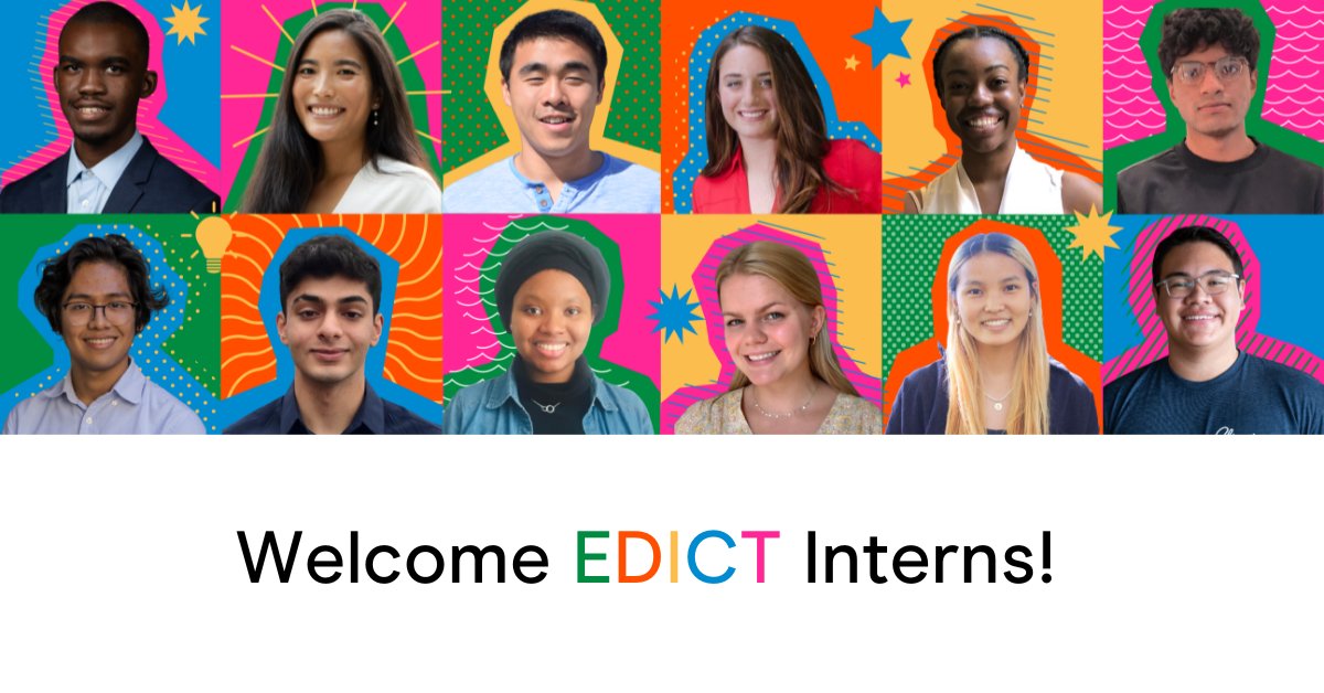 #dearintern, [insert advice for a group of interns on their first day in the climate tech sector] 🗣

On day one of our EDICT Internship Program, we’re thrilled to welcome 75 students and grads as they kick off climate roles in companies across the country. 🌏💚
