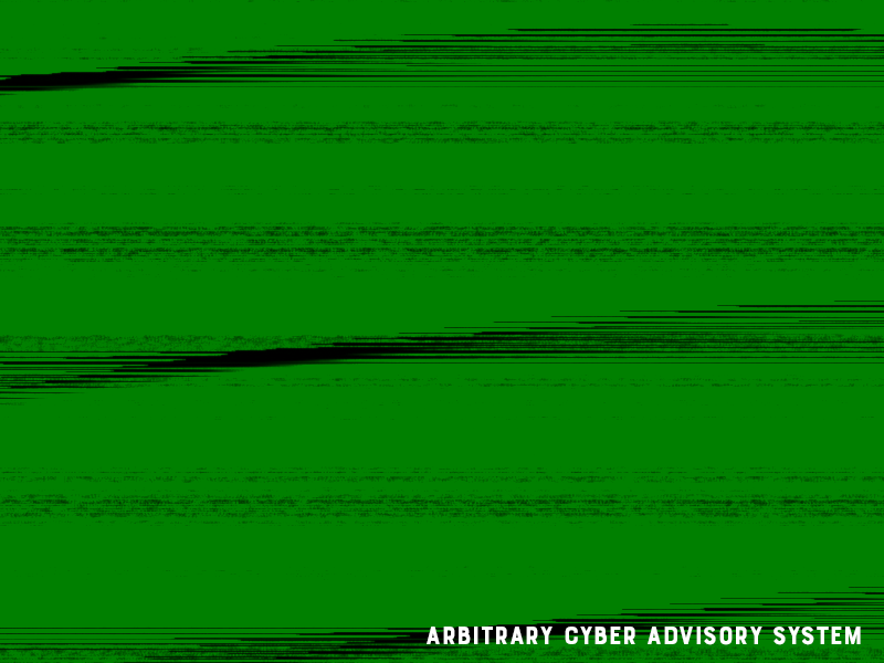 acybersas's tweet photo. Arbitrary Cyber Security Advisory System Has Been Elevated To:  Green https://t.co/ZvNfPDHzEs