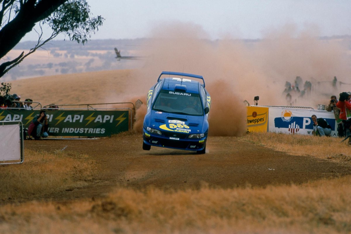 ASelekos's tweet photo. Piero Liatti 🇮🇹 Fabrizia Pons 🇮🇹 Subaru Impreza S5 WRC '98✨ 
11. API Rally Australia 1998 🇦🇺🏁 (Retired-Accident) 
👉 https://t.co/tJhcbLEfdH 

📸 Derrapagens 🏁 https://t.co/pOjcfIJTZ4