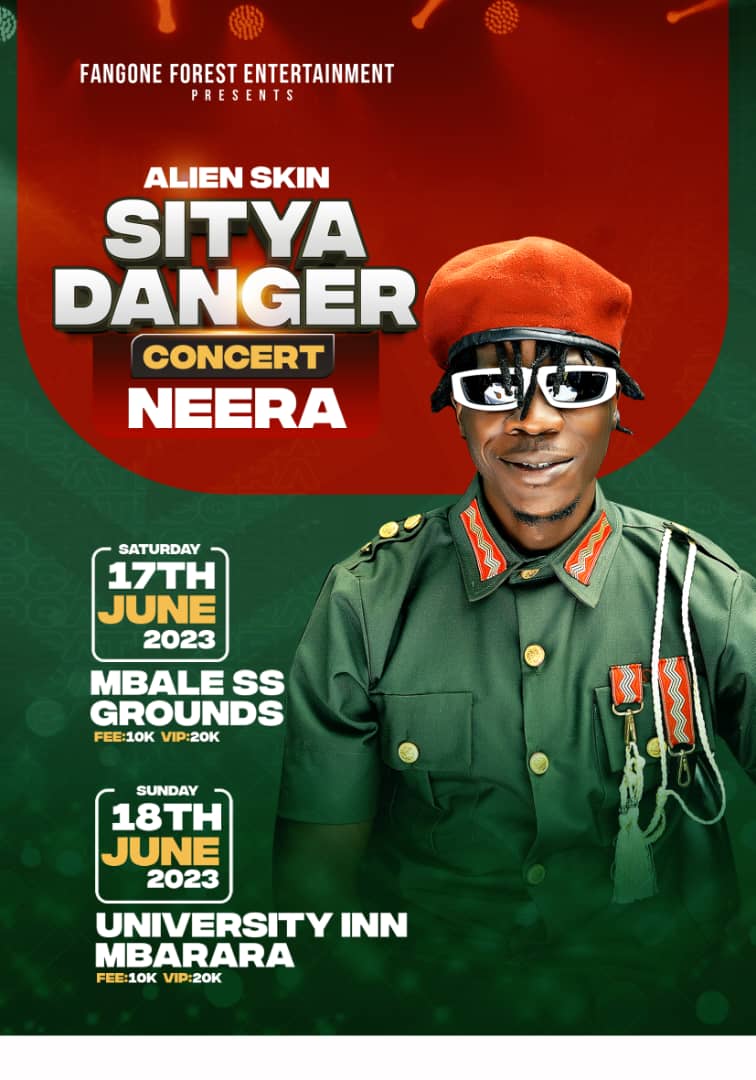 UPDATE:  about Sitya Danger Concert Location and Venue on 17th June  we are in Mbale & on 18th June We're in Mbarara 
#SityaDangerConcert