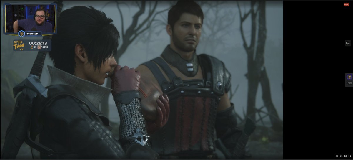 Watching <a href="/itmeJP/">itmeJP</a> play through the #FFXVIDemo has been great! Thanks for the entertainment #ToFSweepstakes