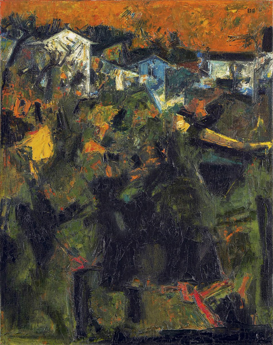 UNTITLED, Syed Haider Raza, 1956