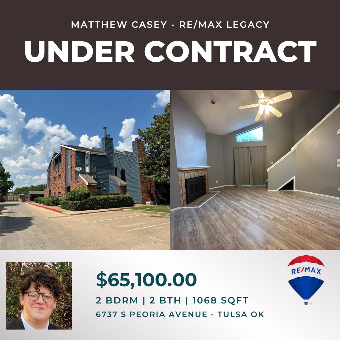 Congratulations to my first out-of-state investor client. This property will have an excellent ROI and expects to cash flow $400 monthly.

#Tulsa #tulsarealtor #TULSATOUGH