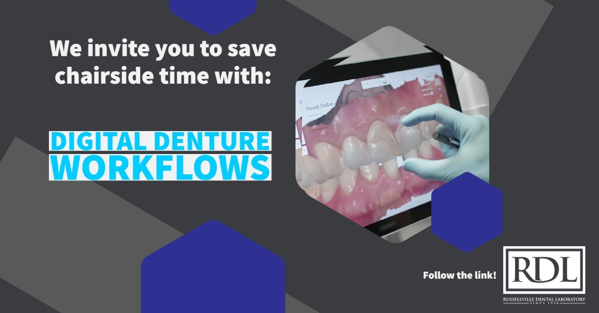 RvilleDentalLab's tweet photo. Want to save chairside time?  Follow our link to the digital denture workflows to find out how!  Side note - you do not need a scanner to save time.

https://t.co/6Z5Yf1cYUx https://t.co/EZvyFv1hgG