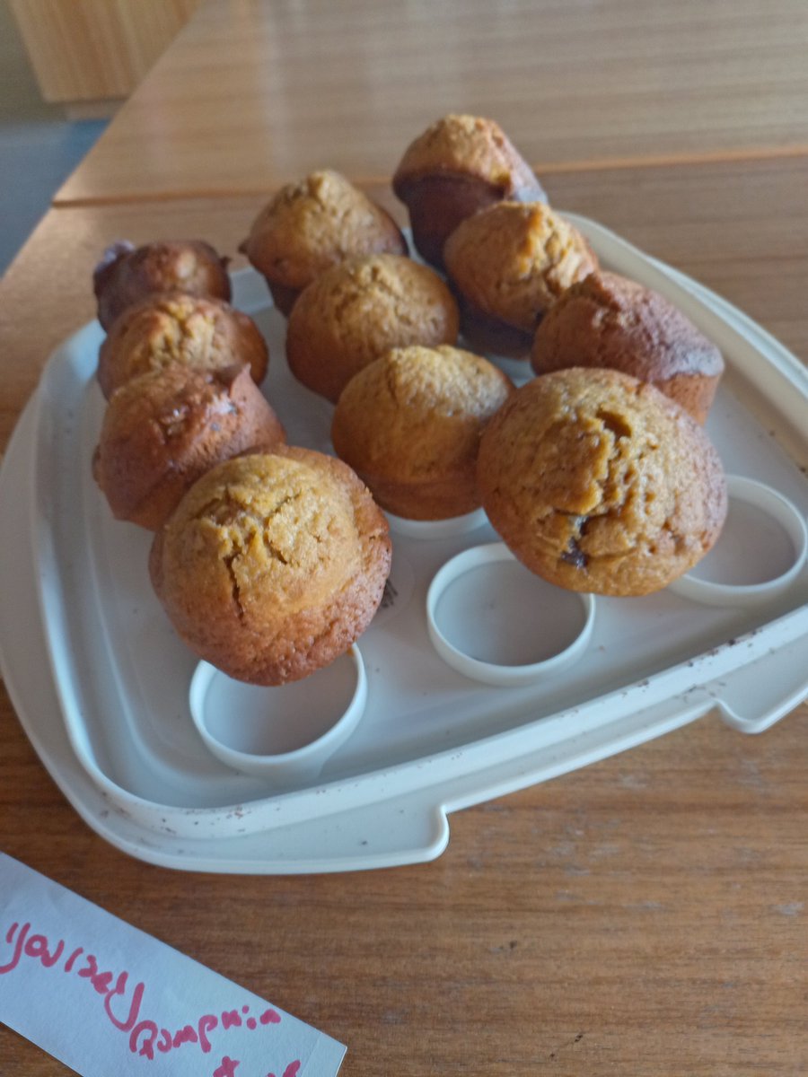 Pumpkin and Ginger muffins if you're in the department today