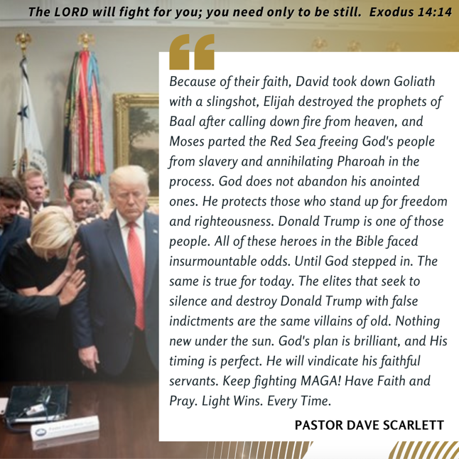 HISGLORYME's tweet photo. Remain steadfast. The battle belongs to the LORD.
#faithoverfear #victoryinChrist #Godisfaithful #TrustGod #prayerwarrior #standwithTrump #TrumpIndictment #seektheLord #lightwins #GodWins #seektheLord #JesusisLord #armorup #helpcomesfromtheLord #courtsofheaven #WeThePeople https://t.co/a18TzaJGNB