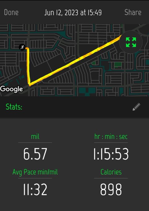 Nice light afternoon jog. Happy Monday. https://t.co/5sHuJaEn7F