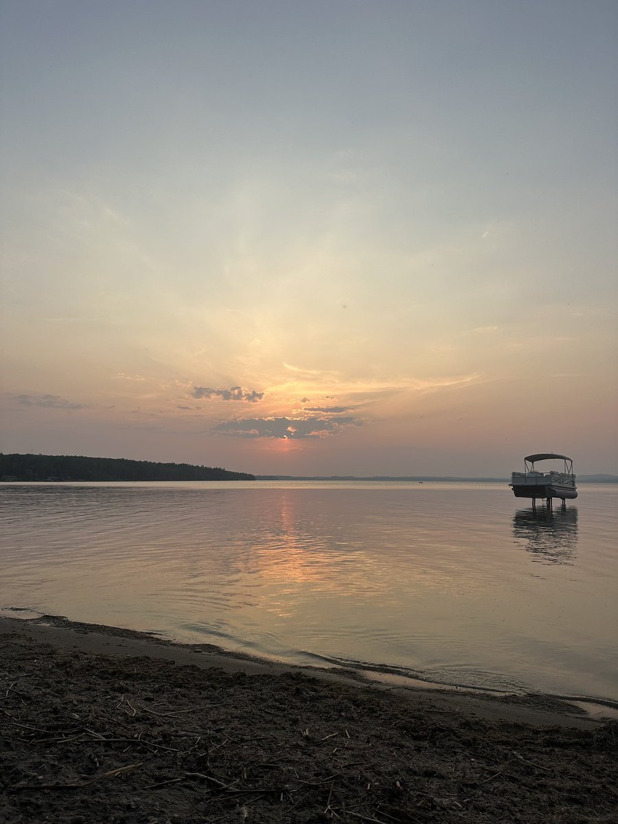 Sylvan Lake sunset this weekend