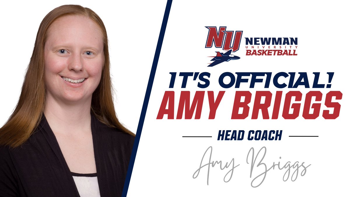 Welcome to Wichita our new Women's Basketball Head Coach, @CoachAmyBriggs !

The Kansas native becomes the fifth Head Coach in the program's D2 era

🔗 bit.ly/460WHis

#JetPower✈️