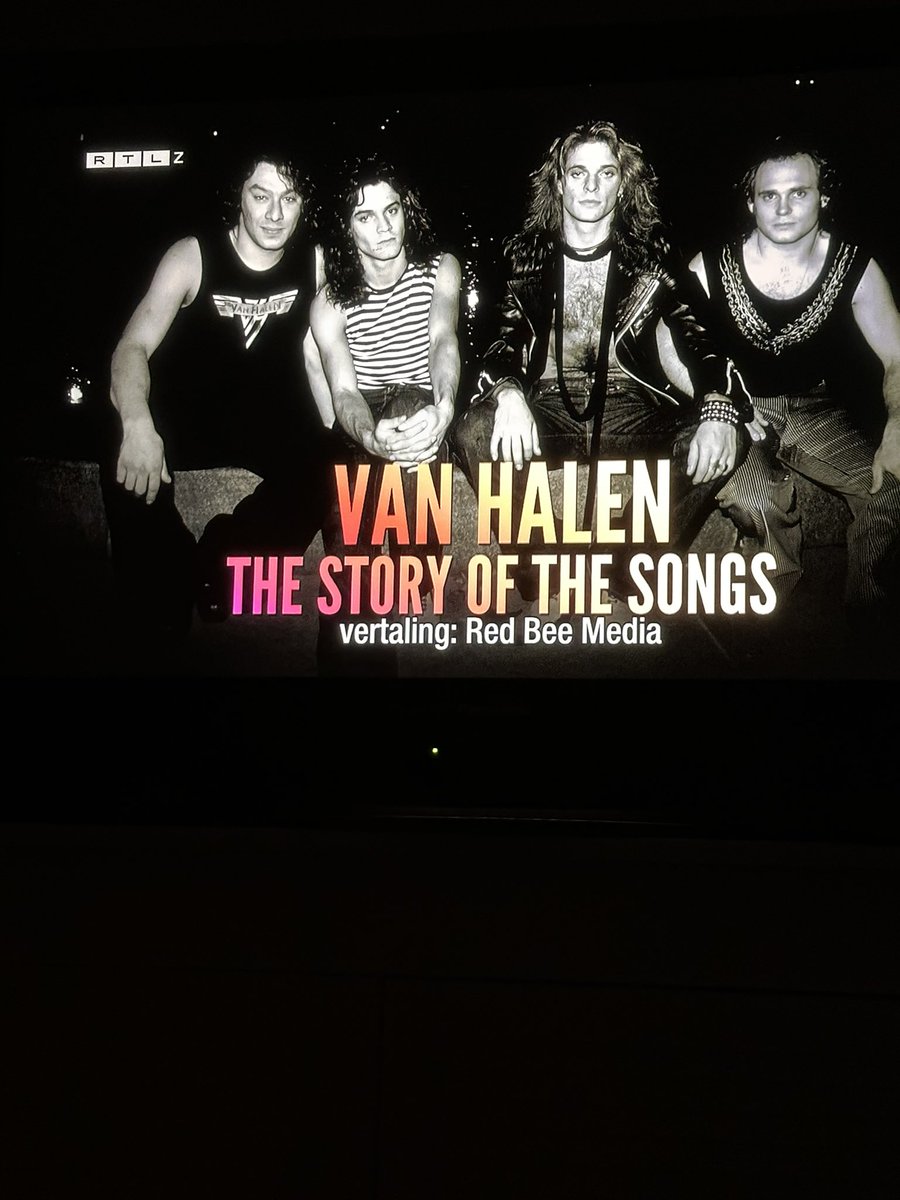 #kijktip #rtlz #vanhalen nu op RTLZ! ❤️