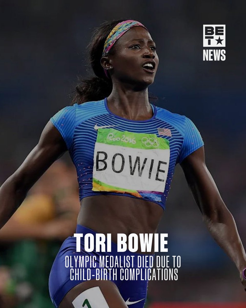 We are deeply saddened to learn the cause of death of Olympic medalist and world champion sprinter, Tori Bowie. 

Black women die at exceedingly higher rates due to pregnancy-related complications. We face a much higher risk of maternal death due to various reasons including…