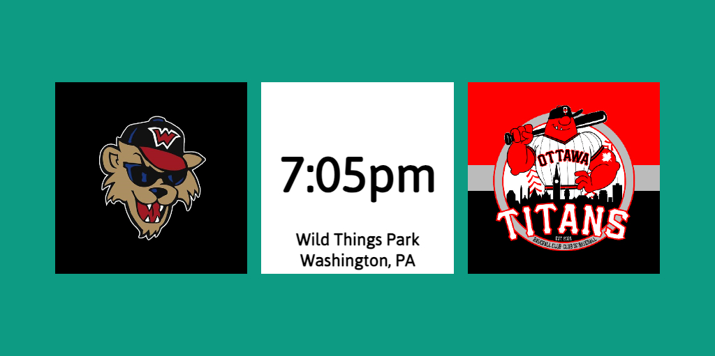 📅GAMEDAY/JOUR DE MATCH📅

⚾️ @ottawa_titans at 7:05pm (Away at Wild Things Park)

#OttCity #OttVille #HereToStay