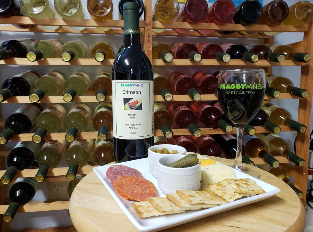 Come and enjoy a glass of award-winning, flavorful dry, sweet or dessert wines with us at Froggy Wines. #VisitHuntsvilleTX