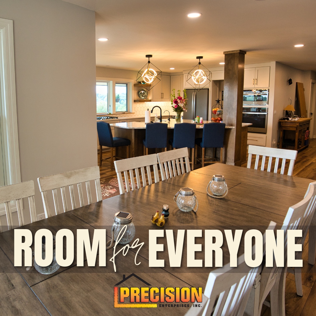 We love seeing the completed look of this stunning, family-friendly kitchen! 🤩 Everyone has plenty of room to get together and cook up something delicious. 

Call us today at (402) 592-3323

#kitchengoals 🍳 #beautifuldesign 🌟 #familytime 💕