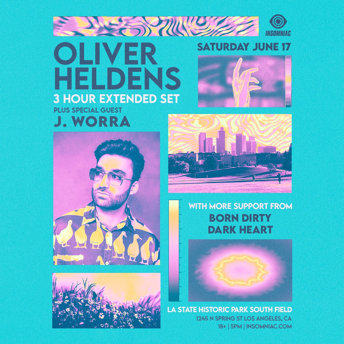 Los Angeles!! The week has arrived. Final tickets remaining for one of my biggest US shows to date where I'll be joined by the awesome <a href="/JWorra/">J. Worra</a>, @BornDirtymusic &amp; <a href="/dddarkheart/">Dark Heart</a>!! 🕺🏻🪩🎶❤️‍🔥 insom.co/oliverheldens-…