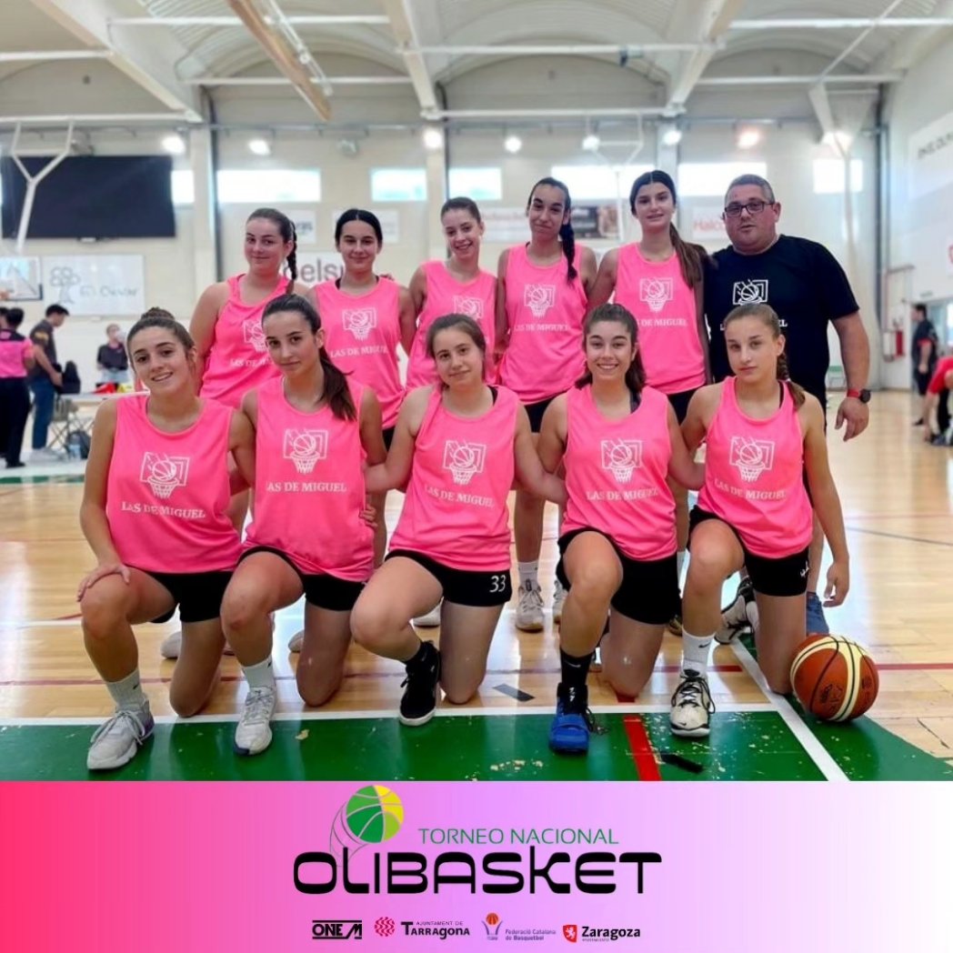 📢 Aquest cap de setmana 10/06 i 11/06, 💪 el cadet FEMENÍ de l'AD Torreforta va jugar 🏀 al TORNEIG NACIONAL OLIBASKET 📍a Saragossa. 🙌 Tots van gaudir molt de l'experiència d'allà! Tant de bo més! ⛹🏼‍♀️✅