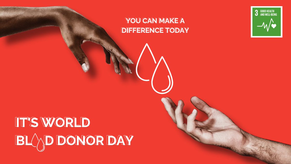 Mark your calendar for #WorldBloodDonorDay this Wednesday.🩸💉 Find a donation site near you and consider giving blood, giving plasma, sharing life, and sharing often. Visit the Red Cross to learn more: redcross.org/give-blood.html

#giveblood #savealife #blooddonation #bloodforlife