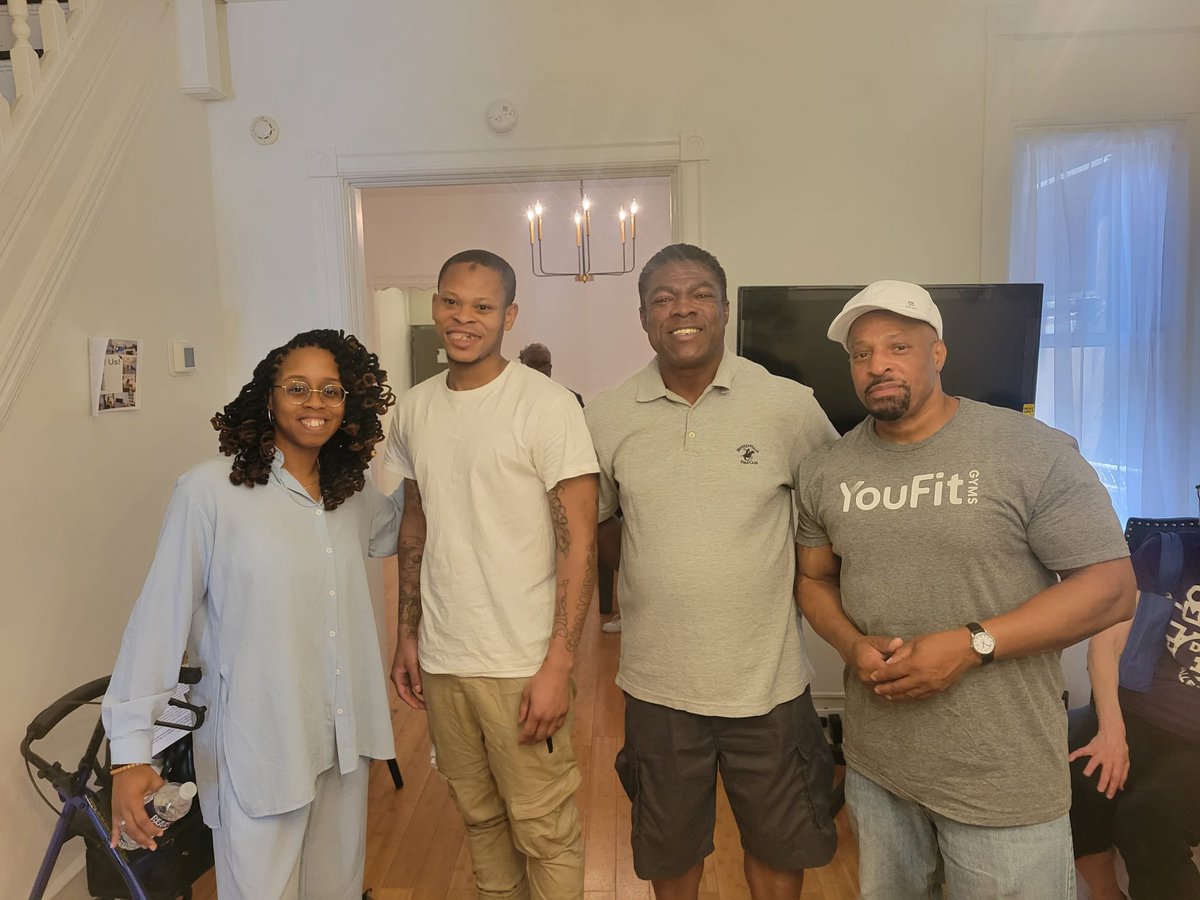 RedemptionPHL's tweet photo. This past Saturday was such a beautiful day! After years of planning and fundraising and gathering support we finally opened the doors to Barnabas House and welcomed our first three residents (one of whom was released that very day and came straight to the house). https://t.co/6JUIfvokxK