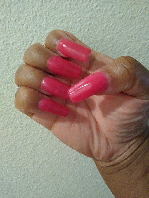 Forgot to post my gel nails. Did these Saturday night.  They came out really nice this time and I'm getting<a href="/tag/mvsales"class="tags"><span>#mvsales</span></a>