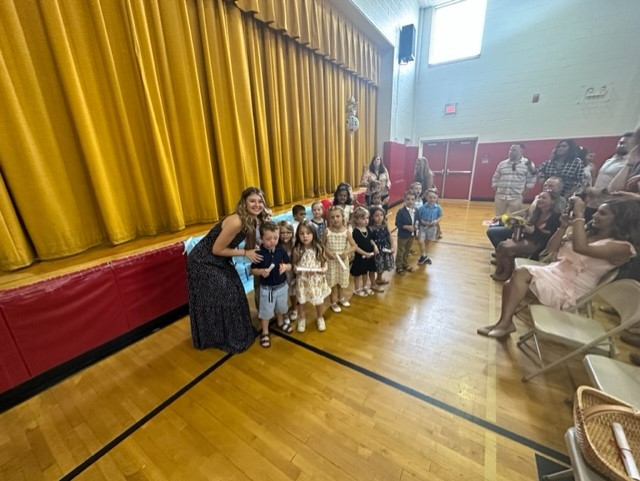 Congratulations to the Pre- K Graduates. We are excited to see you in Kindergarten next year!