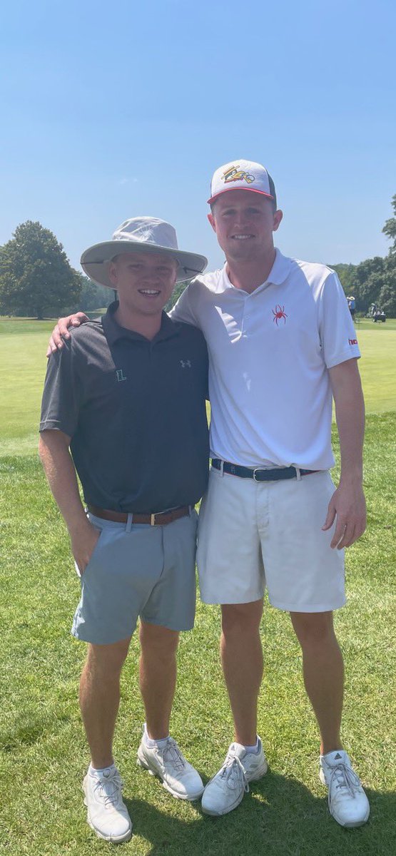 SpiderMGolf's tweet photo. Congratulations to rising 5th year Lou Baker on his runner-up finish at the Maryland State Amateur this weekend! #OneRichmond https://t.co/5gtg5BzcZU