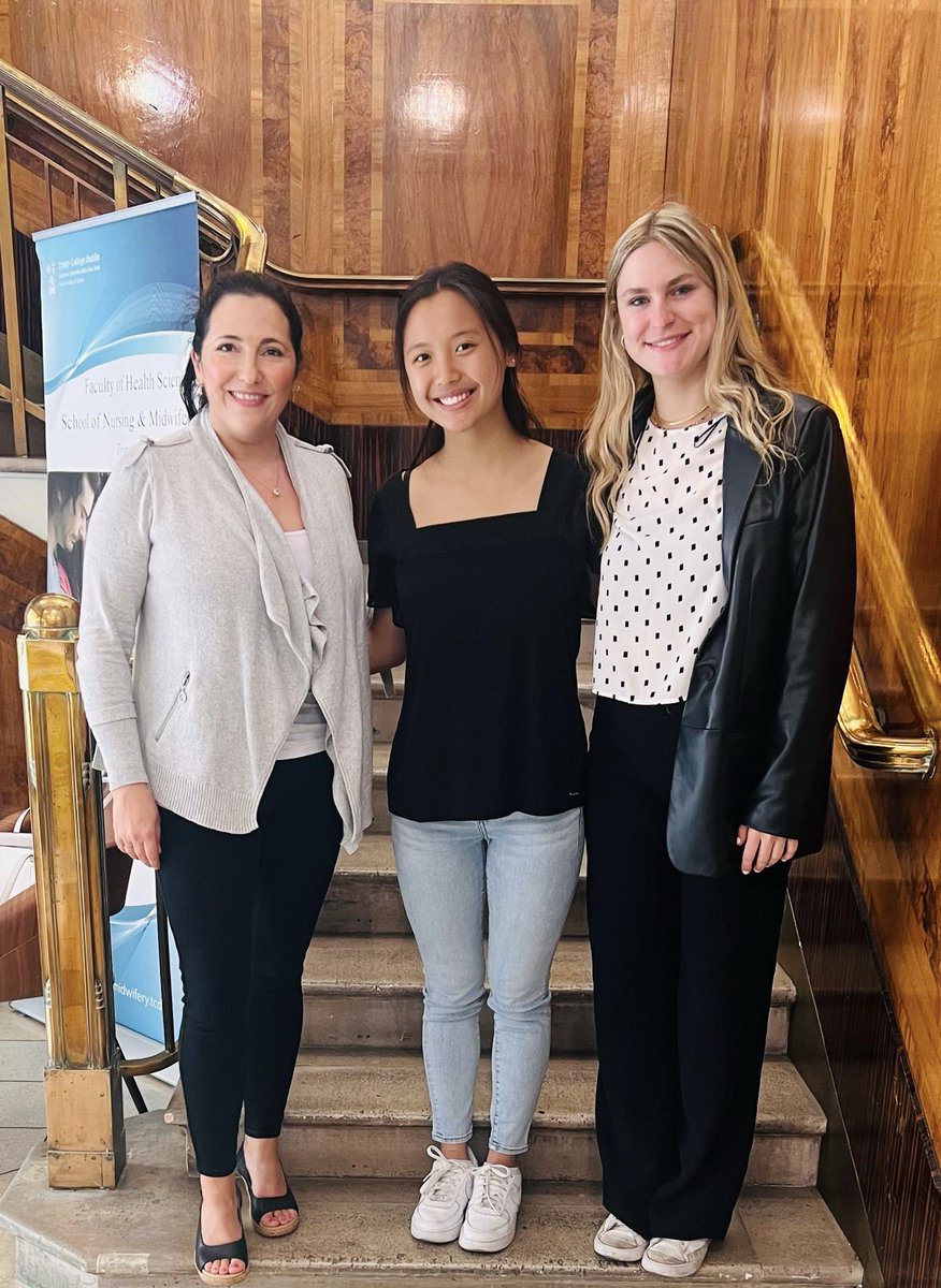 Welcome Chloe and Yeng from ⁦@PennNursing⁩ to ⁦@TCD_SNM⁩ for your research placement. Looking forward to working and learning together #research #childhealth