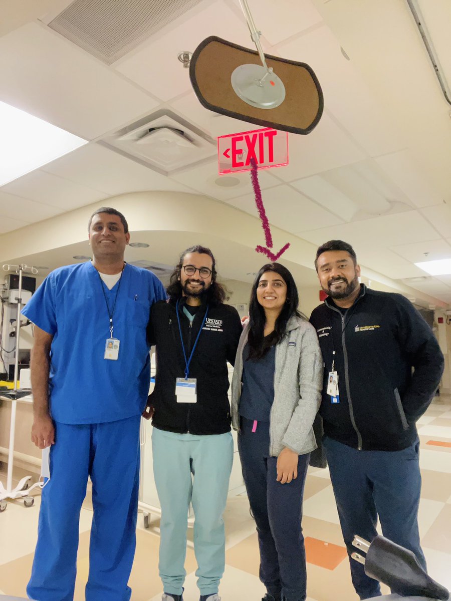 Congratulations to the <a href="/UpstateGastro/">Upstate Gastroenterology</a>  Graduating fellows <a href="/MadhuriBadrina1/">Madhuri Badrinath</a> <a href="/AmrendraMandal/">Amrendra Mandal</a> 🎉🎊🧑🏻‍🎓. Sky is the limit 🚀 !!