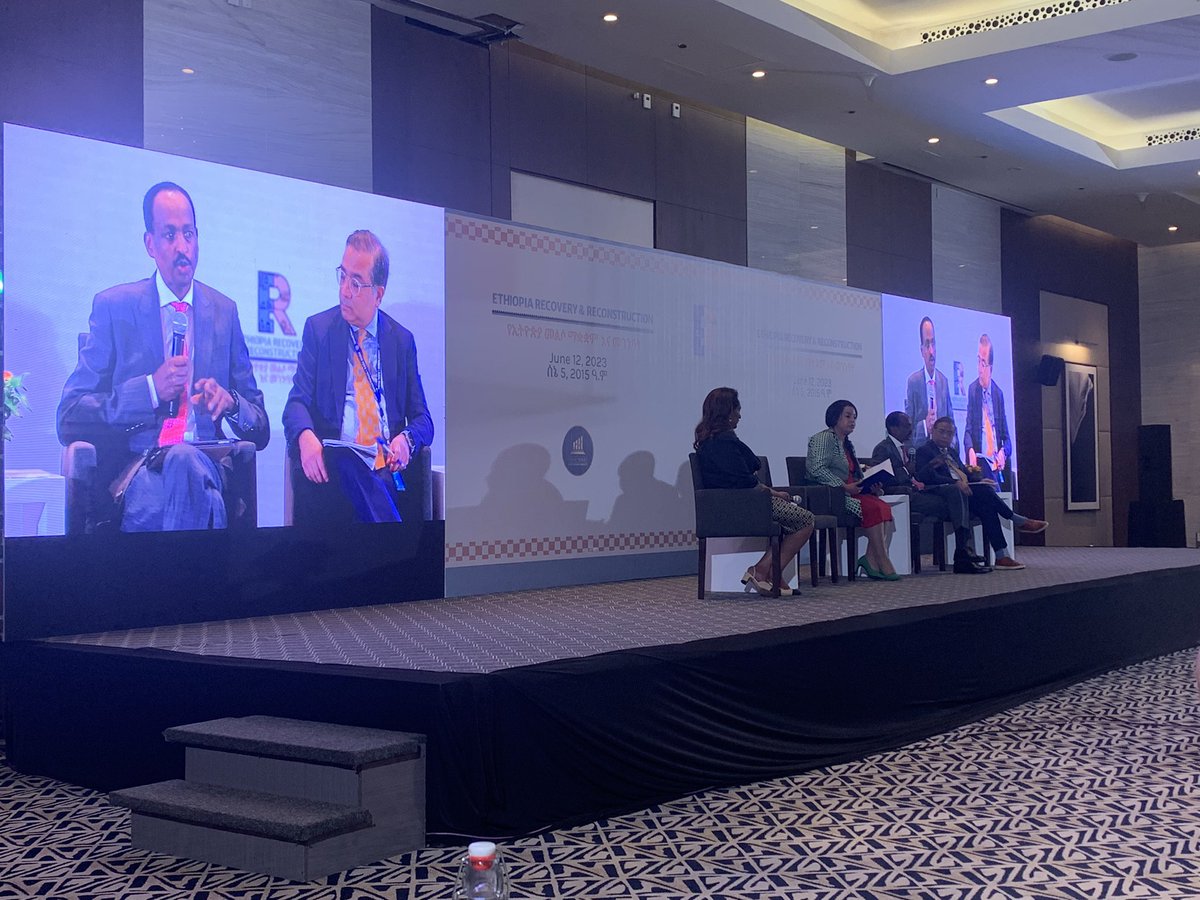 Ethiopia needs recovery and reconstruction. 🙏 <a href="/MoF_Ethiopia/">Ministry of Finance - Ethiopia</a> for a good meeting and discussions, especially great to see the presidents from many regions at today’s event. Inclusion and trust are key to build up #Ethiopia 🇪🇹👇<a href="/EyobTolina/">Eyob Tekalign Tolina(PhD)</a> <a href="/FitsumAdela/">Fitsum Assefa Adela</a> @mfaethiopia <a href="/FMoHealth/">Ministry of Health ETHIOPIA</a>