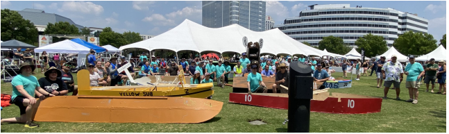 VADigiMaritime's tweet photo. Excited to announce our Platinum Sponsorship of the 27th Annual ASNE-Sika Ultimate Build-A-Boat Challenge at Harborfest! Incredible support from local #maritime industry volunteers. Proceeds empowering @ASNE_Official mission areas. #ASNEChallenge #SupportingEngineeringExcellence https://t.co/LEdxzH9a6Q