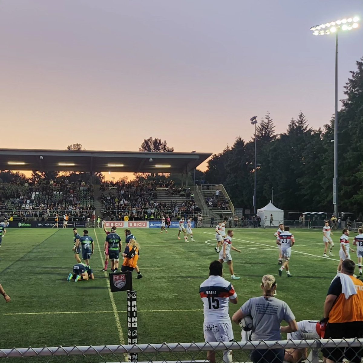 Caught a Seawolves v Freejacks game yesterday and damn it was fun. 
Rugby thighs over all else.