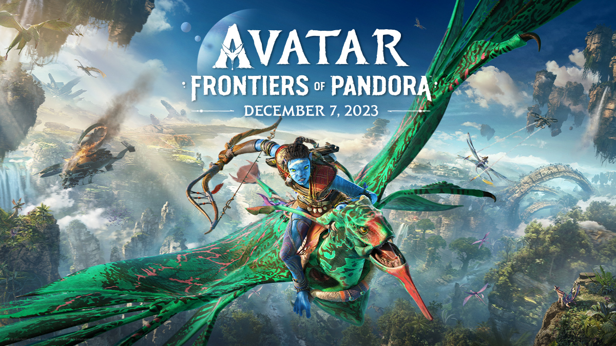 Ubisoft's tweet photo. Avatar: Frontiers of Pandora is coming December 7, 

Get the all the details announced at #UbiForward: 
https://t.co/aUVM2GGVMp https://t.co/tSnFTUlsCn