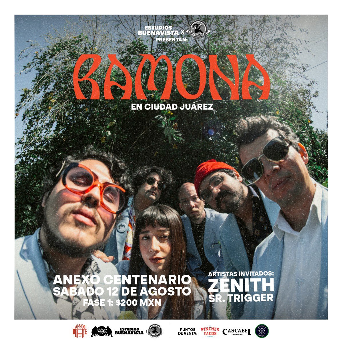 zenithbandmx's tweet photo. 🚨 En agosto tocamos con @RamonaMusica en Juárez 🚨 https://t.co/U7G8JBCBZf