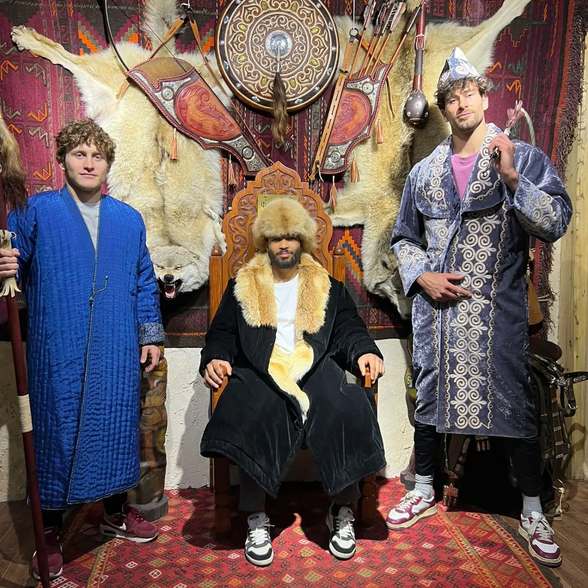 Au Kazakhstan 🇰🇿 pour un stage de 10 jours 
Un grand merci à la Team de ce pays d’avoir ouvert leur camp d’entraînement a l’Aja Paris xx .
Merci à Stéphane Traineau pour l’accueil de nos athlètes .