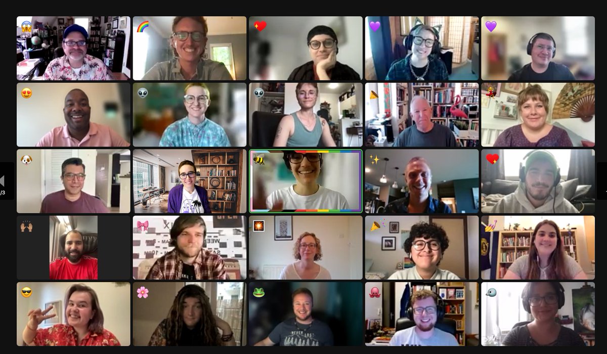 We had an absolutely fantastic orientation today at the Summer 2023 Lavender Languages Institute! 🎉 So happy to be a part of this amazing institute with everyone. Here's a pic with a few faculty + participants at the institute.