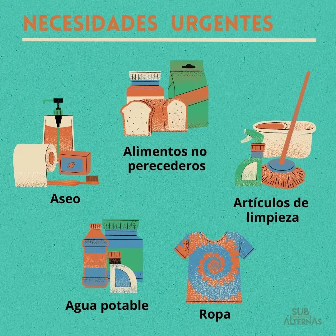 sub_alternas's tweet photo. 🚨Desde #Subalternas nos solidarizamos con las personas afectadas por las lluvias en las provincias centrales y orientales, y queremos amplificar las iniciativas de ayuda comunitaria que circulan en redes sociales. #FuerzaCuba👇🏽 https://t.co/63mOafrk15
