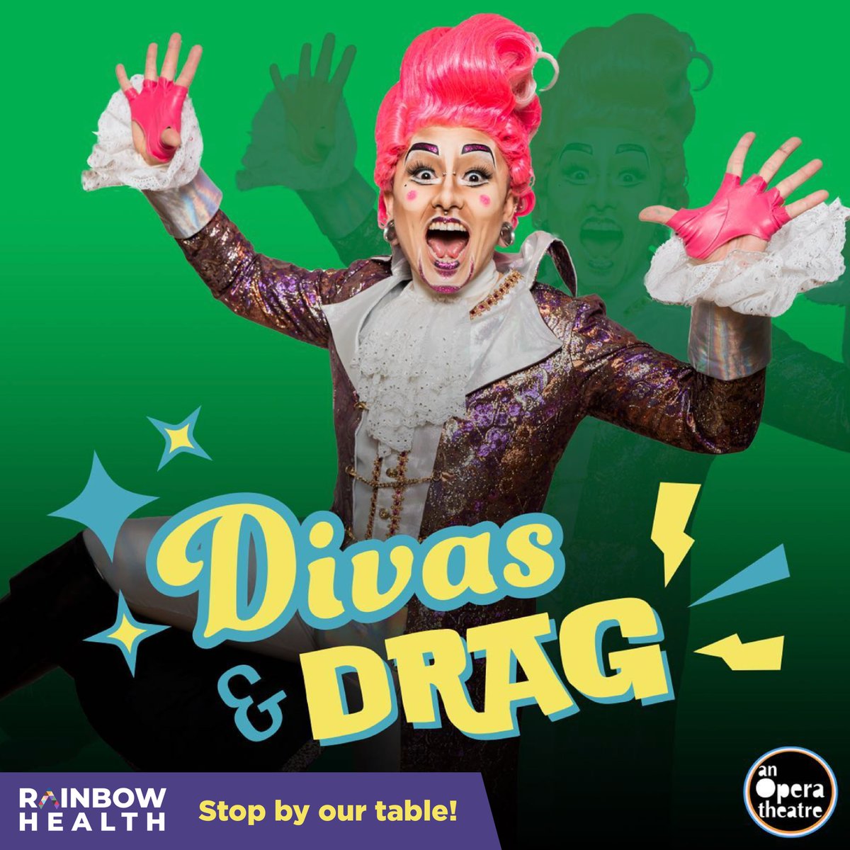 Looking for a unique way to celebrate #Pride? Join us at Divas &amp; Drag, a performance brought to you by #AnOperaTheater, combining #Opera and #Drag in original pieces. We're honored to be a partner and to celebrate queer joy this weekend!
anoperatheatre.ticketspice.com/divas-drag