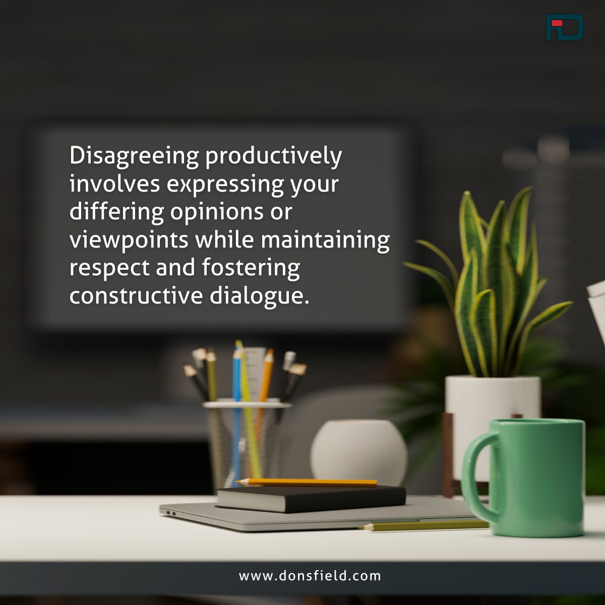 Disagreeing productively is an important skill in any professional or personal setting. 

#ProductiveDisagreement #ConstructiveDebate #RespectfulDisagreement #OpenMinds #CollaborativeDialogue  #skill #goals #innovation #solution #linkedin