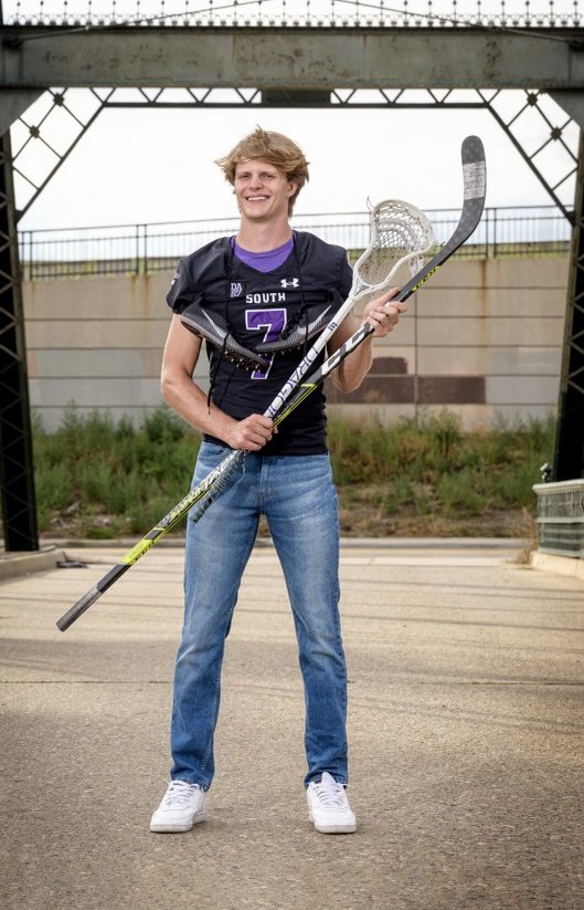 CHSCA's tweet photo. Congratulations to Joseph Capra - Denver South High School, the 2023 CHSCA Steinmark Award Winner! #COPreps https://t.co/cl5VFZ1dEF https://t.co/jVCYRZcOop