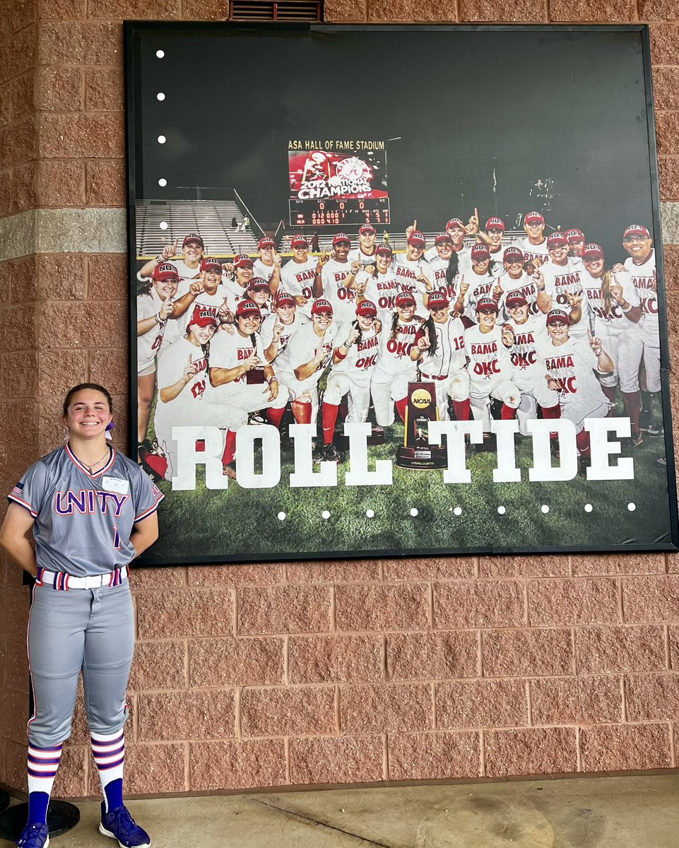 After 16 hours on the road, my little road warrior is doing her thing for the next 3 days #wherelegendsaremade @Bella_Moussa1 @Unity2026Butler @AlabamaSB