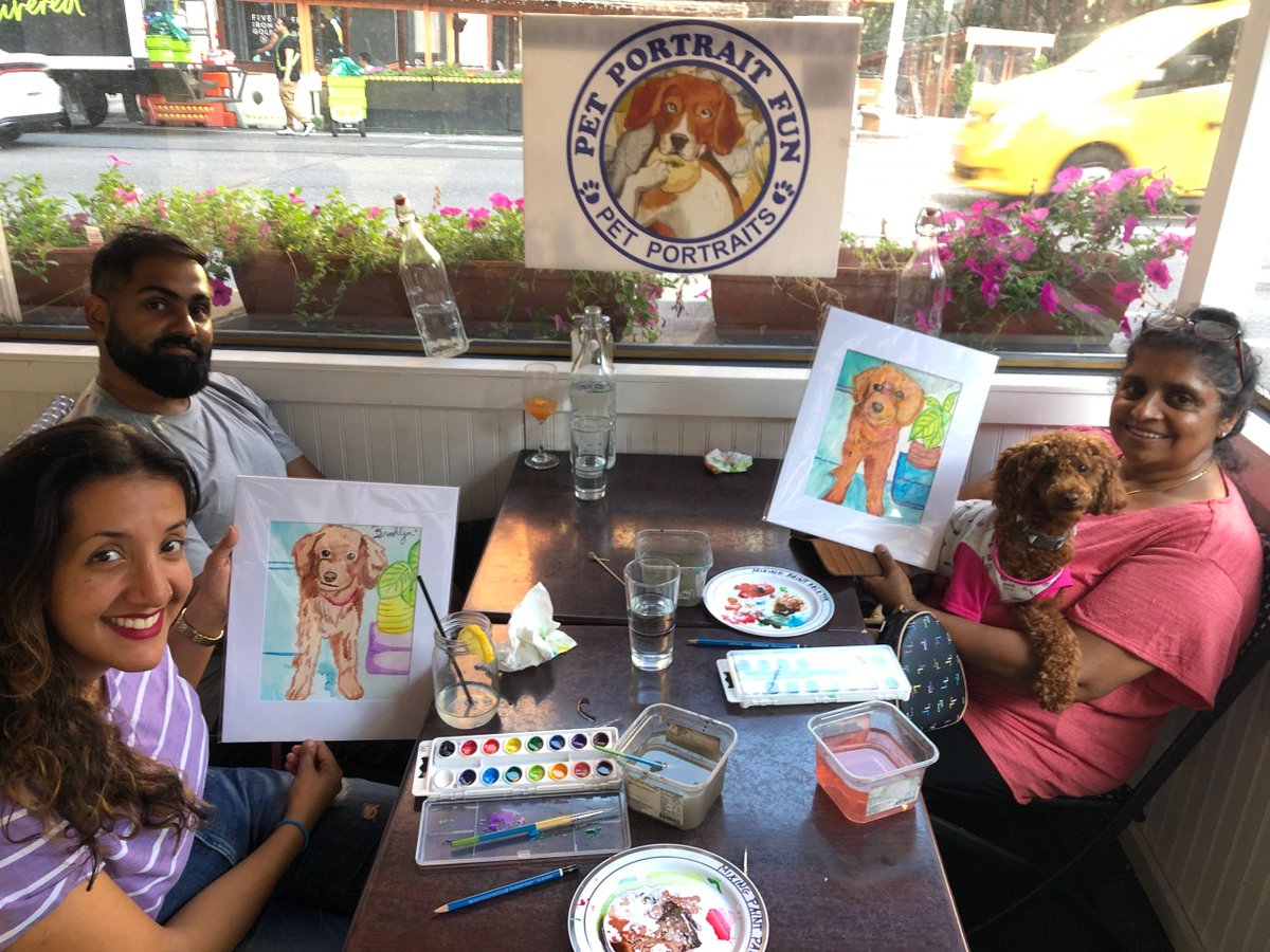 SUMMER DOG FUN Paint Your Pet Portrait Parties Sign up at petportraitfun.com. Check it out  #petportraitfun #petportraits #Birthdayfun #dogbirthday #dogmoms #Nycdogs #UESdogs 

petportraitfun.com

petportraitfun.com/events